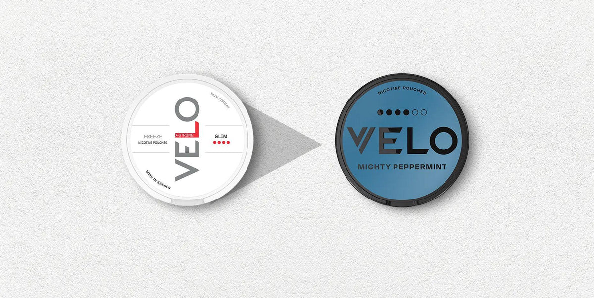 Velo Freeze becomes Velo Mighty Peppermint