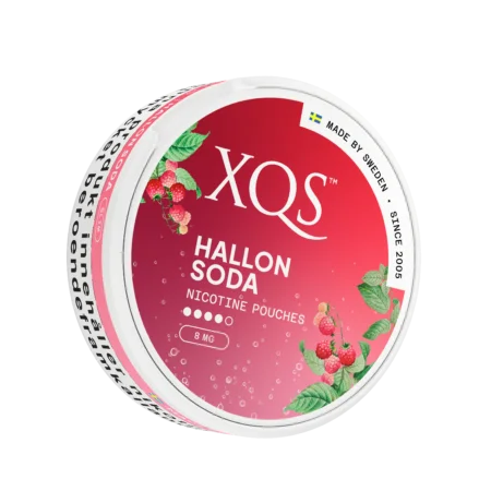 XQS Hallonsoda (Rasberry) Strong