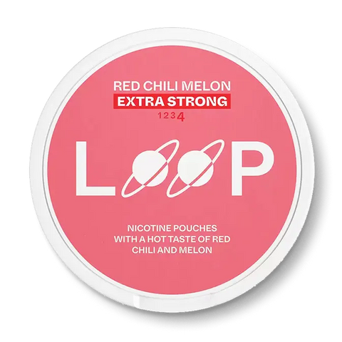 LOOP Red Chili Melon Slim Extra Strong