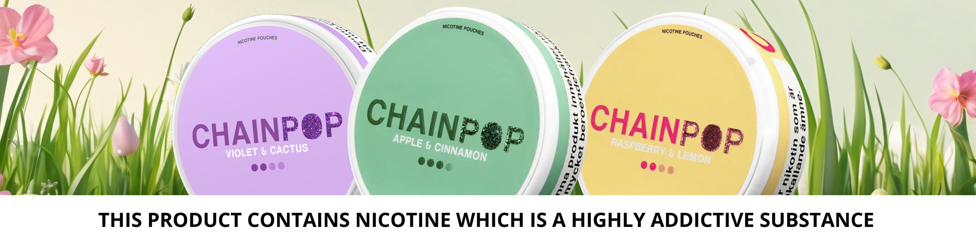 Chainpop Raspbery & Lemon