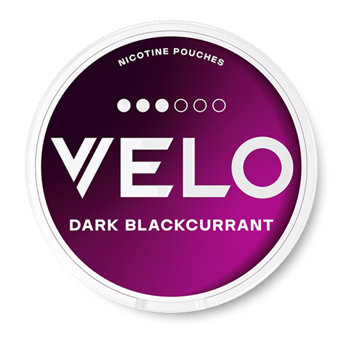 VELO Dark Blackcurrant Slim Strong