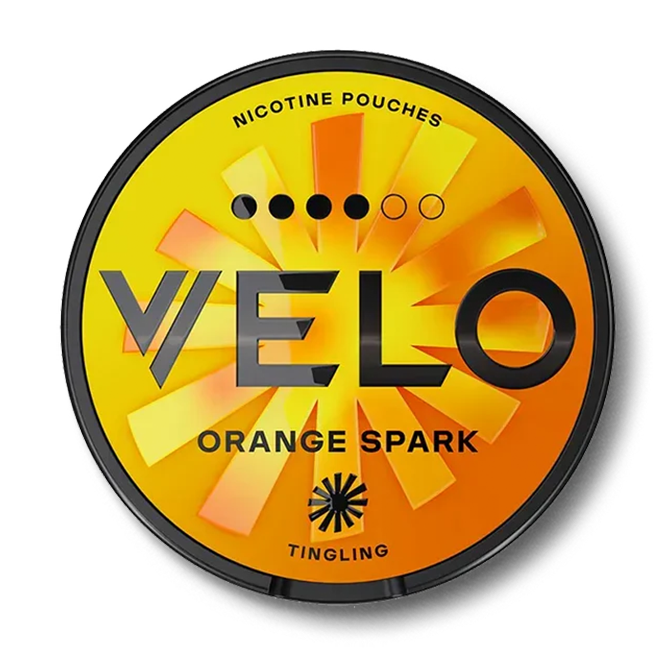 VELO Orange Spark Slim Extra Strong