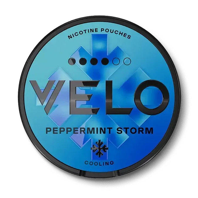 VELO Peppermint Storm Slim Extra Strong