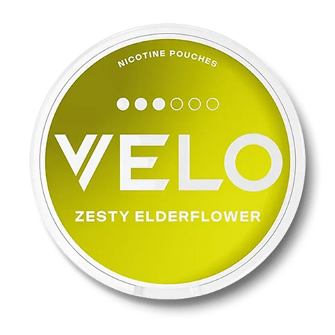 VELO Zesty Elderflower Slim Strong