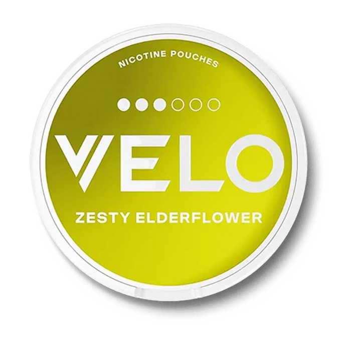 VELO Zesty Elderflower Slim Strong