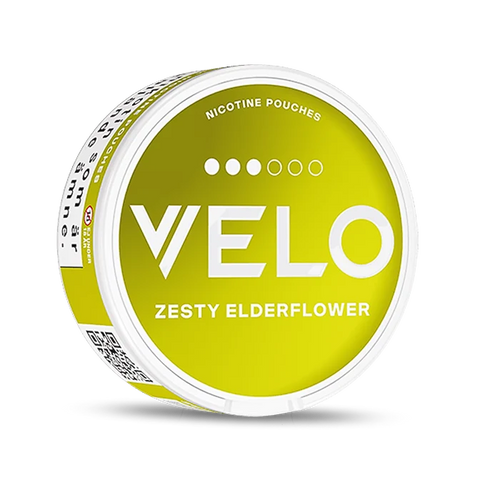 Velo Zesty Elderflower Strong Angle