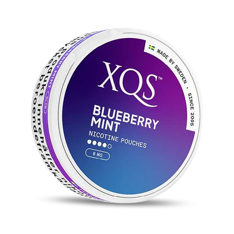 XQS Blueberry Mint Slim Strong Angle