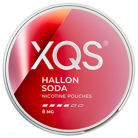 XQS Hallonsoda (Raspberry) Slim Strong
