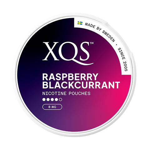 XQS Raspberry Blackcurrant Slim Strong