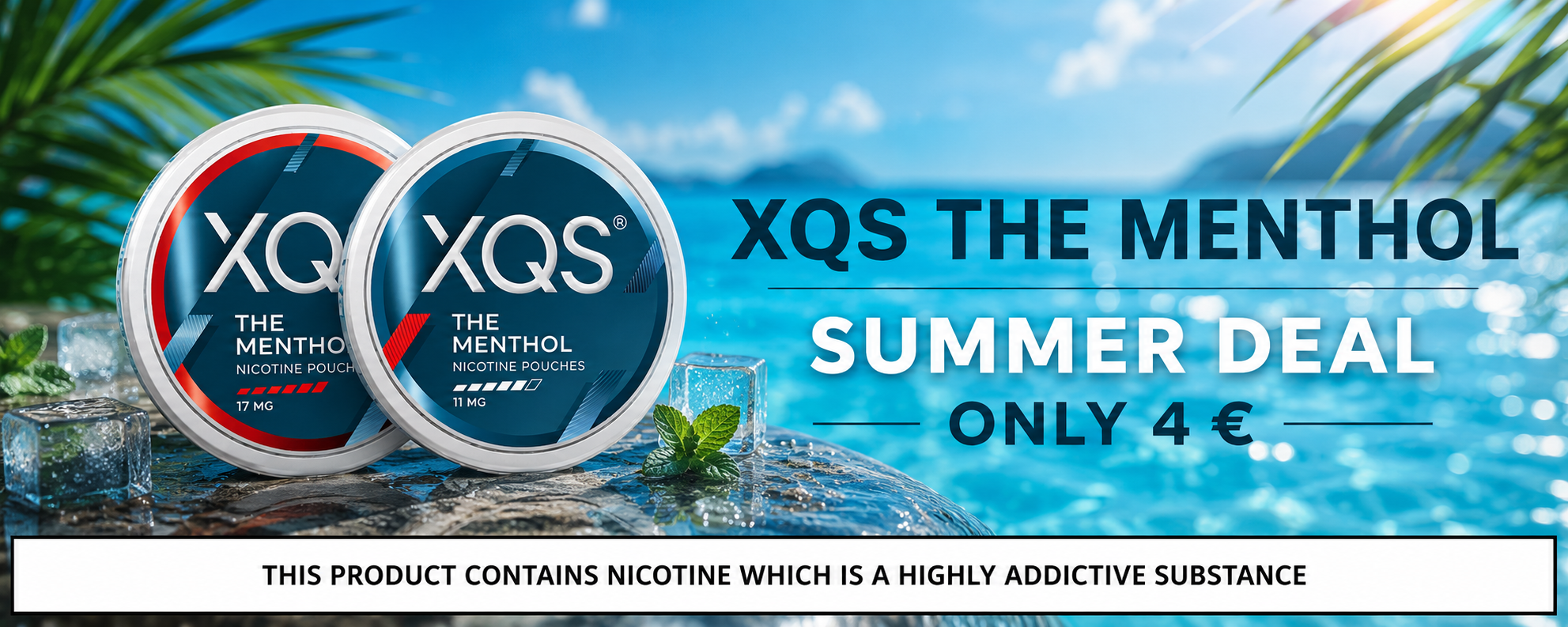 XQS The Menthol Slim Ultra Strong