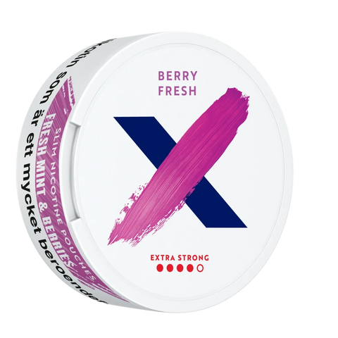 X Berry Fresh Slim Extra Strong