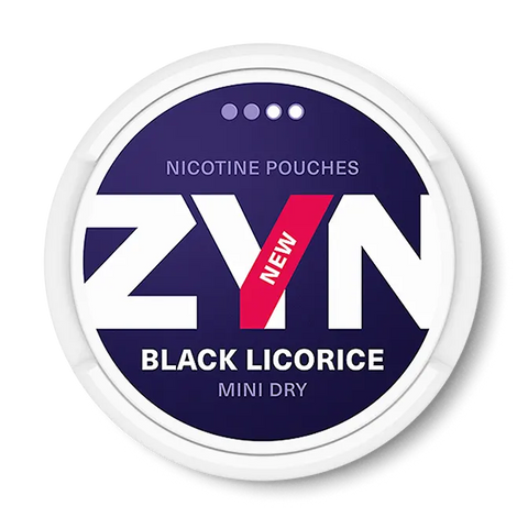 ZYN Black Licorice Mini Regular