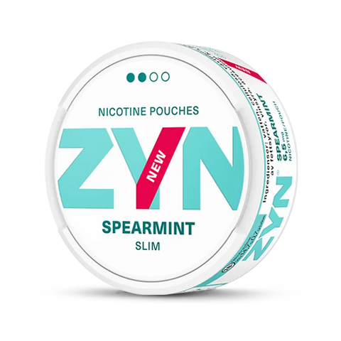 ZYN Spearmint Slim Regular Angle