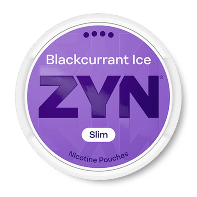 ZYN Blackcurrant Ice Slim Extra Strong