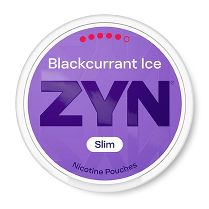 ZYN Blackcurrant Ice Slim Super Strong