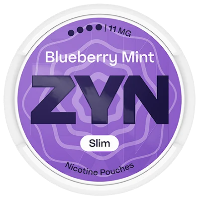 ZYN Blueberry Mint Slim Extra Strong