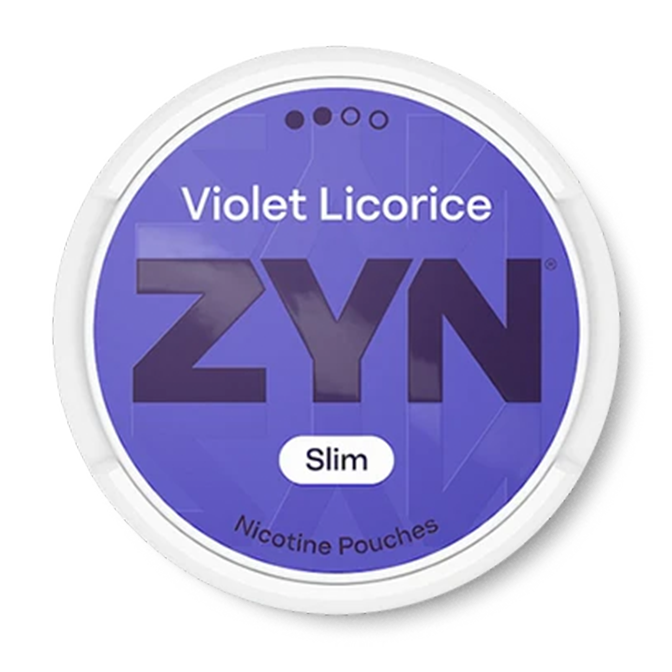 ZYN Violet Licorice Slim Regular