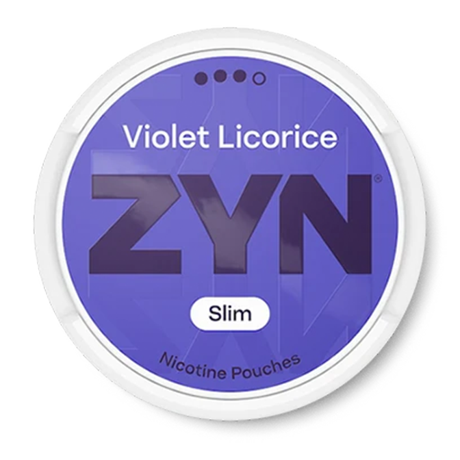ZYN Violet Licorice Slim Strong