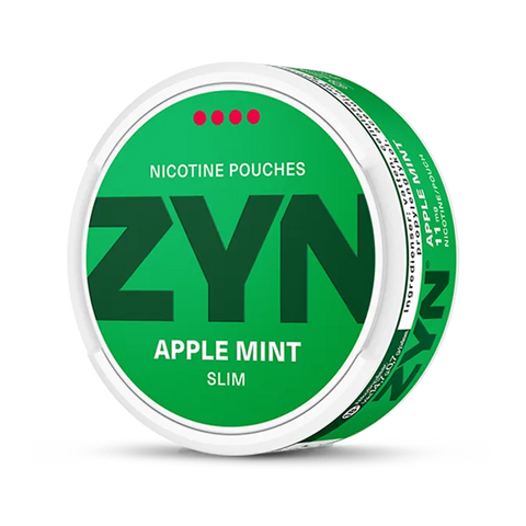 ZYn Apple Mint Slim Extra Strong Angle