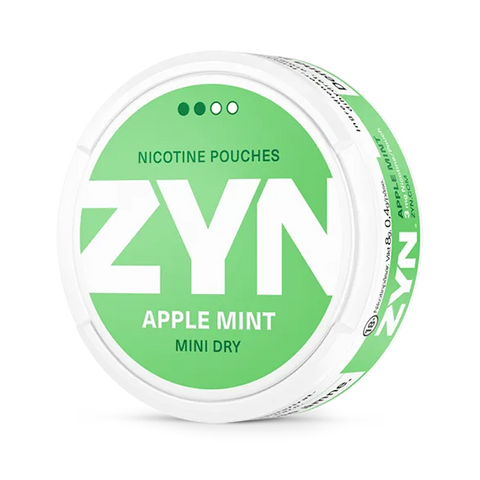 ZYN Apple Mint Mini Dry Regular angle